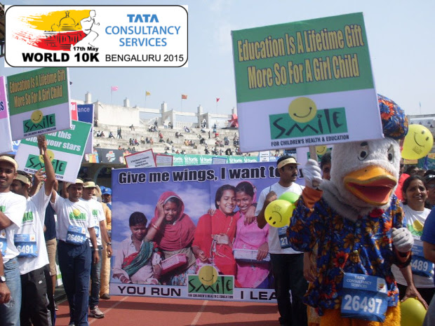 Run at the TCS World 10K and raise money for a cause!